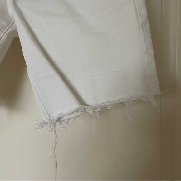 Madewell White Denim Bermuda Shorts - Picture 4 of 6